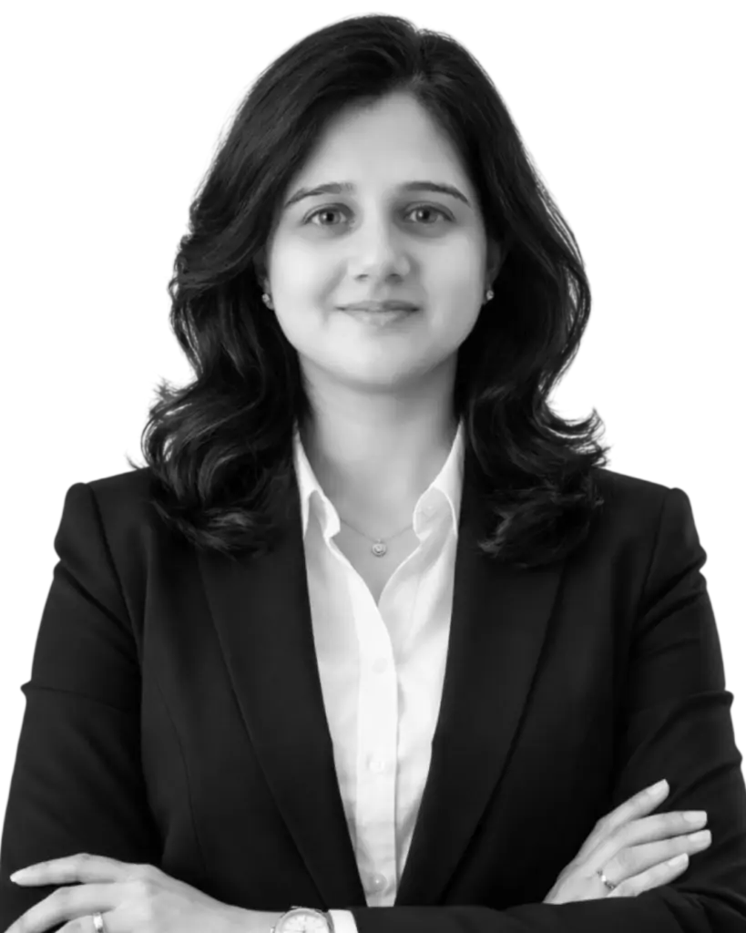 Ms. Neelakshi R. — black & white