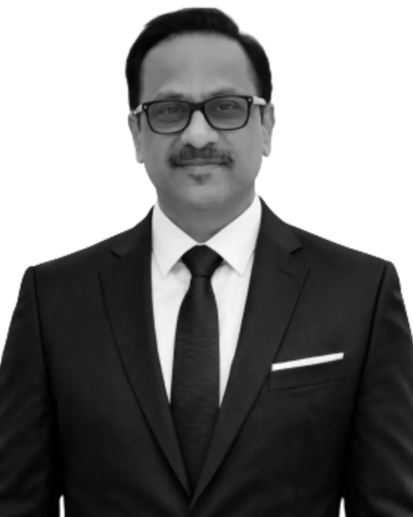Mr. Rajeev K.A. — black & white